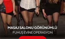 Masaj salonu adı altında fuhuş: Polis bastı, 4 tutuklama