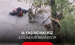 Geçirdiği kaza sonrası çaya atlayan 16 yaşındaki kızı arama çalışmaları 6'ncı gününde de devam ediyor