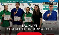 Salihli’den Türkiye Şampiyonu çıktı: Mehmet Emin Çolakçivi zirvede!