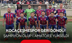 Salihli Kocaçeşmespor’dan şampiyonluk zaferi: 1. Amatör Küme’ye yükseldi