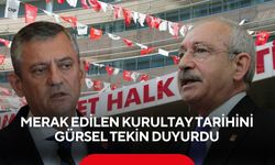 Merak edilen kurultay tarihini Gürsel Tekin duyurdu