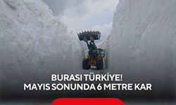 Burası Türkiye! Mayıs sonunda 6 metre kar