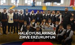 Halk oyunlarında zirve Erzurum’un