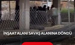 İnşaatta başlayan tartışma sopalı kavgaya dönüştü...