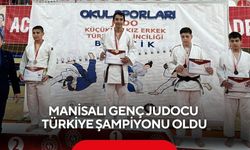 Manisalı genç judocu Türkiye şampiyonu oldu