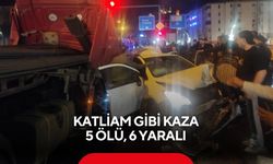 Katliam gibi kaza: 5 ölü, 6 yaralı