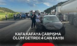 Kafa kafaya çarpışma ölüm getirdi: 4 Can kaybı