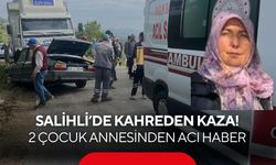 Salihli’de kamyon ile otomobil kafa kafaya çarpıştı: 1 ölü, 1 yaralı