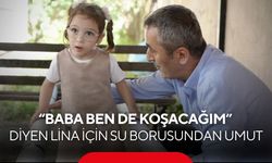 Kızının yürümesi için her şeyi yaptı... Su borusundan bariyer kurdu...