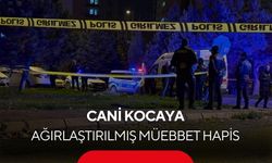 Eşini sokak ortasında katletti: Sanığa indirimsiz ağırlaştırılmış müebbet
