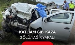 Katliam gibi kaza: 3 ölü, 1 ağır yaralı
