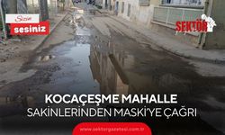 Kocaçeşme Mahalle sakinlerinden MASKİ’ye çağrı... MASKİ'den açıklama geldi !