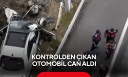 Kontrolden çıkan otomobil can aldı