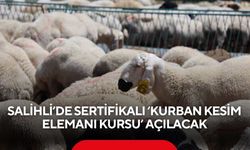 Salihli’de sertifikalı ‘kurban kesim elemanı kursu’ açılacak