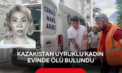 Kazakistan uyruklu kadın evinde ölü bulundu