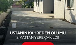 Laminant ustasının kahreden ölümü: 3. kattan yere çakıldı!