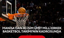 Manisa’dan iki isim Ümit Milli Erkek Basketbol Takımı'nın kadrosunda