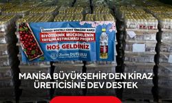 Manisa Büyükşehir’den kiraz üreticisine dev destek