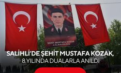 Şehit Mustafa Kozak 8.yılında Salihli’de lokma hayrıyla anıldı