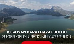 Mucize gibi değişim! Kuruyan baraj bir yılda yüzde 84 doldu, üreticinin yüzü güldü...
