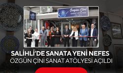 Salihli’de Özgün Çini Sanat Atölyesi açıldı: Neşe Yasa hayalini gerçekleştirdi