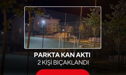Parktaki kavgada kan aktı: 2 kişi bıçaklandı