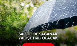 Yağış geri dönüyor! Salihli’de sağanak yağış etkili olacak