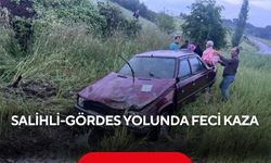 Salihli-Gördes yolunda feci kaza