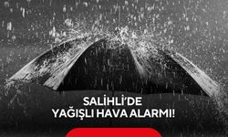 Salihli’de yağışlı hava alarmı!