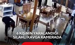 Saniye saniye kamera kaydı... Sokak ortasında silahlı kavga..