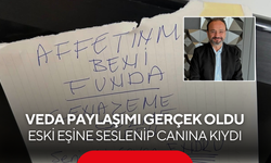 Sosyal medyadaki veda paylaşımı gerçek oldu: Eski eşine seslenip canına kıydı