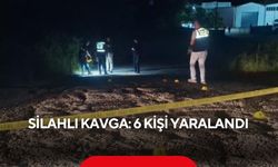 Silahlı kavga: 6 kişi yaralandı