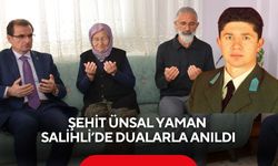 Şehit Astsubay Ünsal Yaman, şehadetinin 23.yılında Salihli’de dualarla anıldı