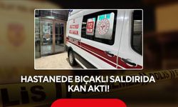Hastanede bıçaklı saldırıda kan aktı! Yaralılar var