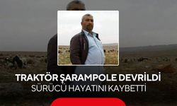 Traktör şarampole devrildi: Sürücü hayatını kaybetti