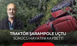 Yürek yakan kaza...Devrilen traktörün sürücüsü öldü