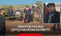 Tarlada acı son: Traktörün altında can verdi