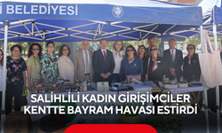 Salihlili Kadın Girişimciler kentte bayram havası estirdi