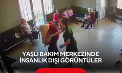 Yaşlı bakım merkezinde insanlık dışı görüntüler... Hastalar itilip yere düşürüldü, yüzlerine tükürüldü