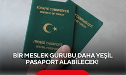 Bir meslek gurubu daha Yeşil Pasaport alabilecek! Meclise sunuldu