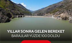 Yıllar sonra gelen bereket! Barajlar taştı, kapaklar açıldı...