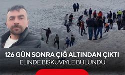 126 gün sonra kar altından çıkarıldı! Belinde ekmek poşeti, elinde bisküvi