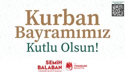 YUNUSEMRE BELEDİYE BAŞKANLIĞINDAN KURBAN BAYRAMI KUTLAMA İLANI