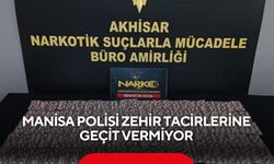 Manisa polisi zehir tacirlerine geçit vermiyor