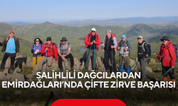 Salihlili dağcılardan Emirdağları’nda çifte zirve başarısı