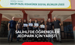 Salihli’de öğrenciler Jeopark için yarıştı