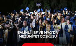 Salihli İİBF ve MYO’da mezuniyet coşkusu