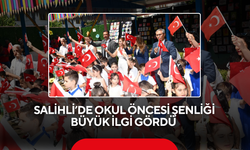 Salihli’de okul öncesi şenliği büyük ilgi gördü