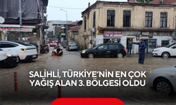 Salihli, Türkiye’nin en çok yağış alan 3. bölgesi oldu