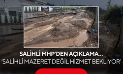 Salihli MHP’den sel baskını sonrası açıklama… ‘Salihli mazeret değil hizmet bekliyor’
